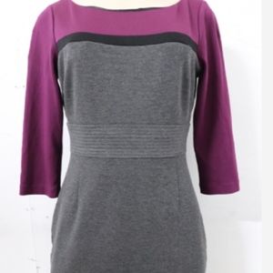 WHBM size 6 color block dress.